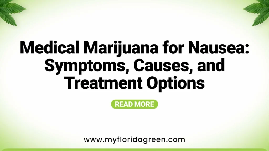 Medical Marijuana for Nausea