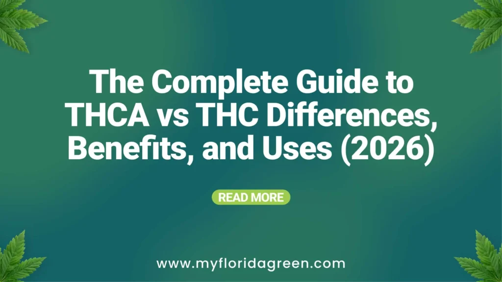 THCA vs THC: Chemical Structure, Benefits, and Conversion