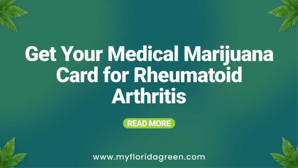 Medical Marijuana Card for Arthritis
